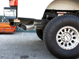 Mach Force-Xp 409 Stainless Steel Cat-Back Exhaust System w/ Polished Tip Ford F-250/F-350 17-26 V8-6.2/6.8/7.3L aFe Power