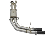 Rebel Series 3 Inch 409 Stainless Steel Cat-Back Exhaust System w/Black Tip Ford F-150 Raptor 17-20 V6-3.5L (tt) aFe Power