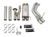 Rebel Series 3 Inch 409 Stainless Steel Cat-Back Exhaust System w/Black Tip Ford F-150 Raptor 17-20 V6-3.5L (tt) aFe Power