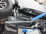 Rebel Series 3 Inch 409 Stainless Steel Cat-Back Exhaust System w/Black Tip Ford F-150 Raptor 17-20 V6-3.5L (tt) aFe Power