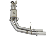 Rebel Series 3 Inch 409 Stainless Steel Cat-Back Exhaust System w/Polished Tip Ford F-150 Raptor 17-20 V6-3.5L (tt) aFe Power