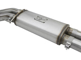Rebel Series 3 Inch 409 Stainless Steel Cat-Back Exhaust System w/Polished Tip Ford F-150 Raptor 17-20 V6-3.5L (tt) aFe Power
