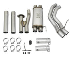 Rebel Series 3 Inch 409 Stainless Steel Cat-Back Exhaust System w/Polished Tip Ford F-150 Raptor 17-20 V6-3.5L (tt) aFe Power