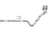 Rebel Xd Series 4 Inch 409 Stainless Steel Dpf-Back Exhaust w/Dual Polished Tips Ford Diesel Trucks 17-26 V8-6.7L (td) aFe Power
