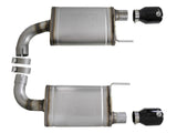 Mach Force Xp Stainless Steel Axle Back Exhaust System w/ Black Tips Ford Mustang GT 15-17 V8-5.0L aFe Power