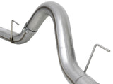 Large Bore-HD 4 Inch 409 Stainless Steel Dpf-Back Exhaust System w/ Black Tip Ford F-150 18-20 V6-3.0L (td) aFe Power