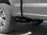 Rebel 409 Stainless Steel Dpf-Back Exhaust System w/ Dual Black Tips Ford F-150 18-21 V6-3.0L (td) aFe Power