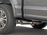 Rebel 409 Stainless Steel Dpf-Back Exhaust System w/ Dual Brushed Tips Ford F-150 18-21 V6-3.0L (td) aFe Power