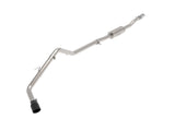 Apollo GT Series 3 Inch 409 Stainless Steel Cat-Back Exhaust System w/ Black Tip Ford Ranger 19-23 L4-2.3L (t) Slant Cut aFe Power