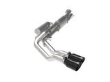 Rebel Series 3 Inch 409 Stainless Steel Cat-Back Exhaust System w/Black Tip Ford F-250/F-350 17-26 V8-6.2/6.8/7.3L aFe Power