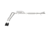 Rebel Series 3 Inch 409 Stainless Steel Cat-Back Exhaust System w/Black Tip Ford F-250/F-350 17-26 V8-6.2/6.8/7.3L aFe Power