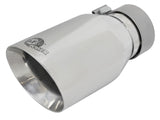 Rebel Series 3 Inch 409 Stainless Steel Cat-Back Exhaust System w/Polished Tip Ford F-250/F-350 17-26 V8-6.2/6.8/7.3L aFe Power