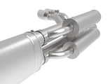 Rebel Series 3 Inch 409 Stainless Steel Cat-Back Exhaust System w/Polished Tip Ford F-250/F-350 17-26 V8-6.2/6.8/7.3L aFe Power