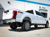 Rebel Series 3 Inch 409 Stainless Steel Cat-Back Exhaust System w/Polished Tip Ford F-250/F-350 17-26 V8-6.2/6.8/7.3L aFe Power