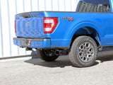 Apollo GT Series 3 Inch to 3-1/2 Inch 409 SS Cat-Back Exhaust System w/ Black Tip Ford F-150 21-26 V6-2.7L (tt)/3.5L (tt)/V8-5.0L aFe Power