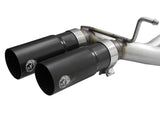 Rebel Series 3 Inch to 2-1/2 Inch 409 Stainless Steel Cat-Back Exhaust w/Black Tip Ford F-150 21-26 V6-2.7L (tt)/3.5L (tt)/V8-5.0L aFe Power