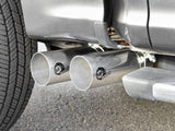 Rebel Series 3 Inch to 2-1/2 Inch 409 Stainless Steel Cat-Back Exhaust w/ Polish Tip Ford F-150 21-26 V6-2.7L (tt)/3.5L (tt)/V8-5.0L aFe Power