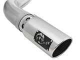 Large Bore-HD 4 Inch 409 Stainless Steel Dpf-Back Exhaust System w/ Polished Tip Ford F-150 2021 V6-3.0L (td) aFe Power