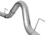 Large Bore-HD 4 Inch 409 Stainless Steel Dpf-Back Exhaust System w/ Polished Tip Ford F-150 2021 V6-3.0L (td) aFe Power
