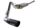 Mach Force-Xp 3 Inch 409 Stainless Steel Cat-Back Exhaust System w/Black Tip GM Silverado/Sierra 1500 14-18 / Silverado Ld/Sierra Limited 2019 V8-5.3L aFe Power