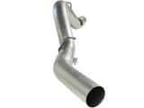 Large Bore-HD 5 Inch 409 Stainless Steel Dpf-Back Exhaust System GM Diesel Trucks 11-16 V8-6.6L (td) Lml aFe Power