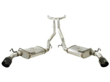 Mach Force-Xp 2-1/2 Inch 409 Stainless Steel Cat-Back Exhaust System w/Black Tip Chevrolet Camaro 10-13 V6-3.6L aFe Power