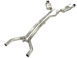 Mach Force-Xp 2-1/2 Inch 409 Stainless Steel Cat-Back Exhaust System w/Black Tip Chevrolet Camaro 10-13 V6-3.6L aFe Power