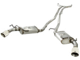 Mach Force-Xp 2-1/2 Inch 409 Stainless Steel Cat-Back Exhaust System w/Polished Tip Chevrolet Camaro 10-13 V6-3.6L aFe Power