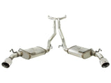 Mach Force-Xp 2-1/2 Inch 409 Stainless Steel Cat-Back Exhaust System w/Polished Tip Chevrolet Camaro 10-13 V6-3.6L aFe Power