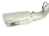 Large Bore-HD 4 Inch 409 Stainless Steel Dpf-Back Exhaust System w/Polished Tip GM Diesel Trucks 11-16 V8-6.6L (td) Lml aFe Power