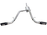 Mach Force-Xp 3 Inch 409 Stainless Steel Cat-Back Exhaust System w/Black Tip GM Silverado/Sierra 1500 09-18 / Silverado Ld/Sierra Limited 2019 V6-4.3/V8-4.8/5.3L 17 Pounds Per Foot Torque Gain aFe Power