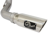 Mach Force-Xp 3 Inch 409 Stainless Steel Cat-Back Exhaust System w/Polished Tip GM Silverado/Sierra 1500 09-18 / Silverado Ld/Sierra Limited 2019 V6-4.3/V8-4.8/5.3L 17 Pounds Per Foot Torque Gain aFe Power