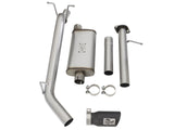 Mach Force-Xp 3 Inch 409 Stainless Steel Cat-Back Exhaust System w/Black Tip GM Colorado/Canyon 15-22 L4-2.5L/15-16 V6-3.6L aFe Power