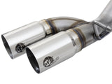 Rebel Series 3 Inch 409 Stainless Steel Cat-Back Exhaust System w/Polished Tip GM Colorado/Canyon 15-22 L4-2.5L/15-16 V6-3.6L aFe Power