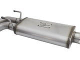 Rebel Series 3 Inch to 2-1/2 Inch 409 Stainless Steel Cat-Back Exhaust w/ Polish Tip Silverado/Sierra 1500 09-18 Crew Cab & Ext Cab V6-4.3/V8-4.8/5.3L aFe Power