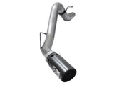 Large Bore-HD 3-1/2 Inch 409 Stainless Steel Dpf-Back Exhaust System w/Black Tip GM Colorado/Canyon 16-22 L4-2.8L (td) Lwn aFe Power