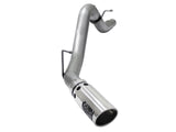 Large Bore-HD 3-1/2 Inch 409 Stainless Steel Dpf-Back Exhaust System w/Polished Tip GM Colorado/Canyon 16-22 L4-2.8L (td) Lwn aFe Power