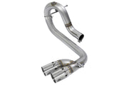 Rebel Series 3 Inch 409 Stainless Steel Dpf-Back Exhaust System w/Polished Tip GM Colorado/Canyon 16-22 L4-2.8L (td) Lwn aFe Power