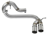 Rebel Series 3 Inch 409 Stainless Steel Dpf-Back Exhaust System w/Polished Tip GM Colorado/Canyon 16-22 L4-2.8L (td) Lwn aFe Power