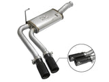 Rebel Series 3 Inch to 2-1/2 Inch 409 Stainless Steel Cat-Back Exhaust w/Black Tip Silverado/Sierra 1500 09-18 Reg Cab/Short Bed V6-4.3/V8-4.8/5.3L aFe Power