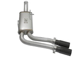 Rebel Series 3 Inch to 2-1/2 Inch 409 Stainless Steel Cat-Back Exhaust w/Black Tip Silverado/Sierra 1500 09-18 Reg Cab/Short Bed V6-4.3/V8-4.8/5.3L aFe Power