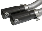 Rebel Series 3 Inch to 2-1/2 Inch 409 Stainless Steel Cat-Back Exhaust w/Black Tip Silverado/Sierra 1500 09-18 Reg Cab/Short Bed V6-4.3/V8-4.8/5.3L aFe Power