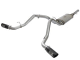 Mach Force-Xp 3 Inch 409 Stainless Steel Cat-Back Exhaust System w/Black Tip GM Silverado/Sierra 1500 09-18 V6-4.3/V8-4.8/5.3L aFe Power