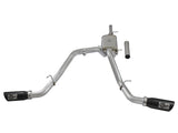 Mach Force-Xp 3 Inch 409 Stainless Steel Cat-Back Exhaust System w/Black Tip GM Silverado/Sierra 1500 09-18 V6-4.3/V8-4.8/5.3L aFe Power