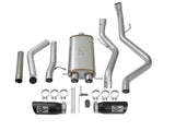 Mach Force-Xp 3 Inch 409 Stainless Steel Cat-Back Exhaust System w/Black Tip GM Silverado/Sierra 1500 09-18 V6-4.3/V8-4.8/5.3L aFe Power