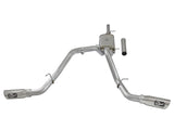 Mach Force-Xp 3 Inch 409 Stainless Steel Cat-Back Exhaust System w/Polished Tip GM Silverado/Sierra 1500 09-18 V6-4.3/V8-4.8/5.3L aFe Power