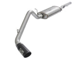 Mach Force-Xp 3 Inch 409 Stainless Steel Cat-Back Exhaust System w/Black Tip GM Silverado/Sierra 1500 09-18 / Silverado Ld/Sierra Limited 2019 V6-4.3/V8-4.8/5.3L 17 ft-lbs Torque Gain aFe Power