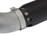 Large Bore-HD 5 Inch 409 Stainless Steel Dpf-Back Exhaust System w/Black Tip GM Diesel Trucks 2016 V8-6.6L (td) Lml aFe Power