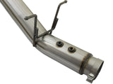 Large Bore-HD 4 Inch 409 Stainless Steel Dpf-Back Exhaust System w/Polished Tip GM Diesel Trucks 17-19 V8-6.6L (td) L5P aFe Power