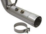 Large Bore-HD 4 Inch 409 Stainless Steel Dpf-Back Exhaust System w/Dual Black Tips GM Diesel Trucks 17-19 V8-6.6L (td) L5P aFe Power